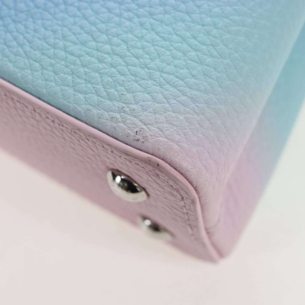 LOUIS VUITTON Capucine Mini Taurillon Clemence Multicolor M57503 Auth 197521SM