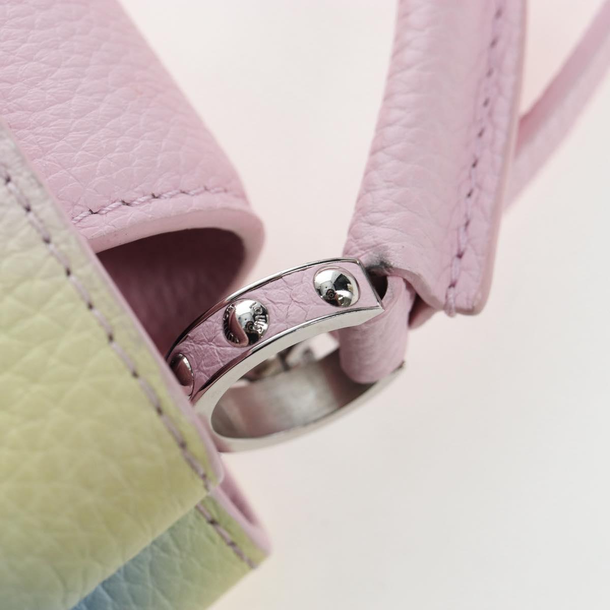 LOUIS VUITTON Capucine Mini Taurillon Clemence Multicolor M57503 Auth 197521SM