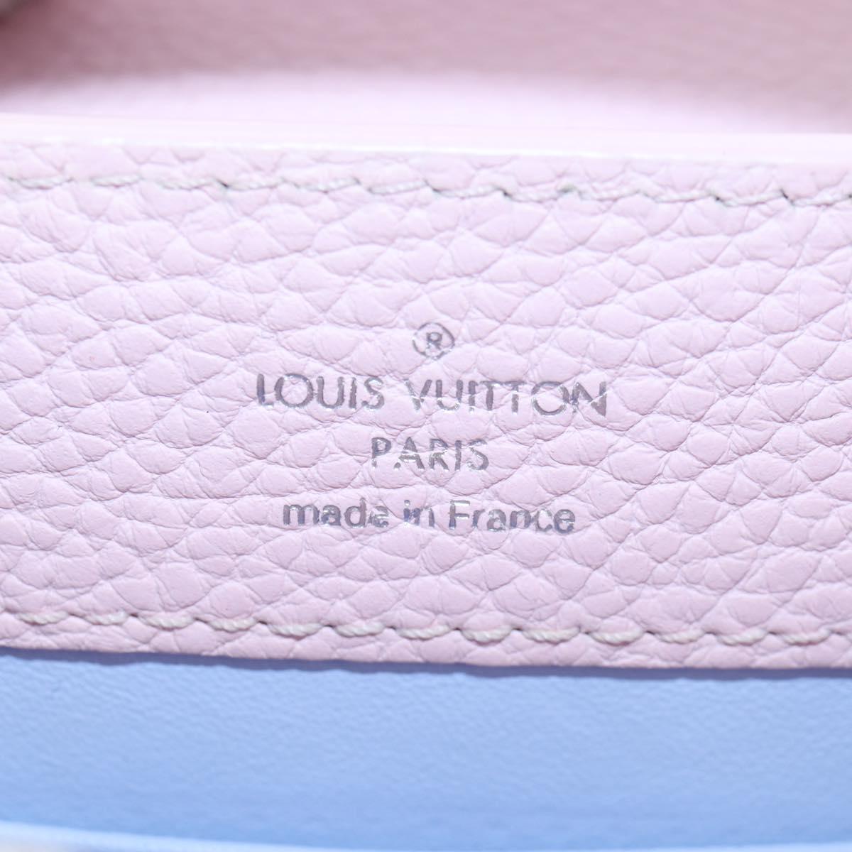 LOUIS VUITTON Capucine Mini Taurillon Clemence Multicolor M57503 Auth 197521SM