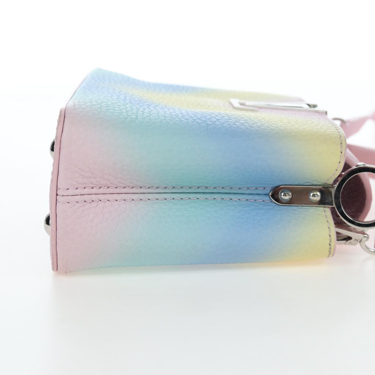 LOUIS VUITTON Capucine Mini Taurillon Clemence Multicolor M57503 Auth 197521SM