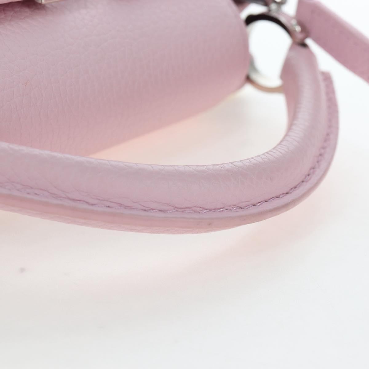 LOUIS VUITTON Capucine Mini Taurillon Clemence Multicolor M57503 Auth 197521SM