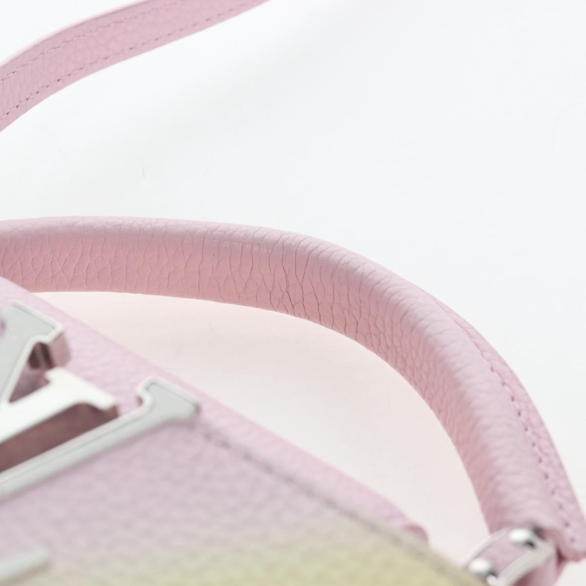 LOUIS VUITTON Capucine Mini Taurillon Clemence Multicolor M57503 Auth 197521SM