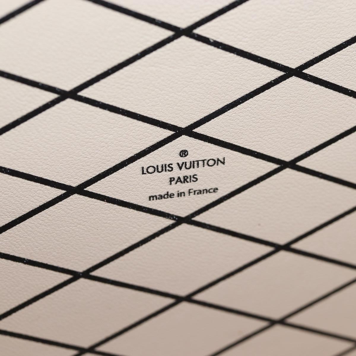 LOUIS VUITTON Catgram Petite Mar Shoulder Bag White M44407 LV Auth 197522SM
