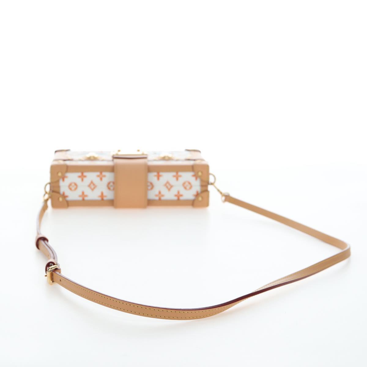 LOUIS VUITTON Catgram Petite Mar Shoulder Bag White M44407 LV Auth 197522SM