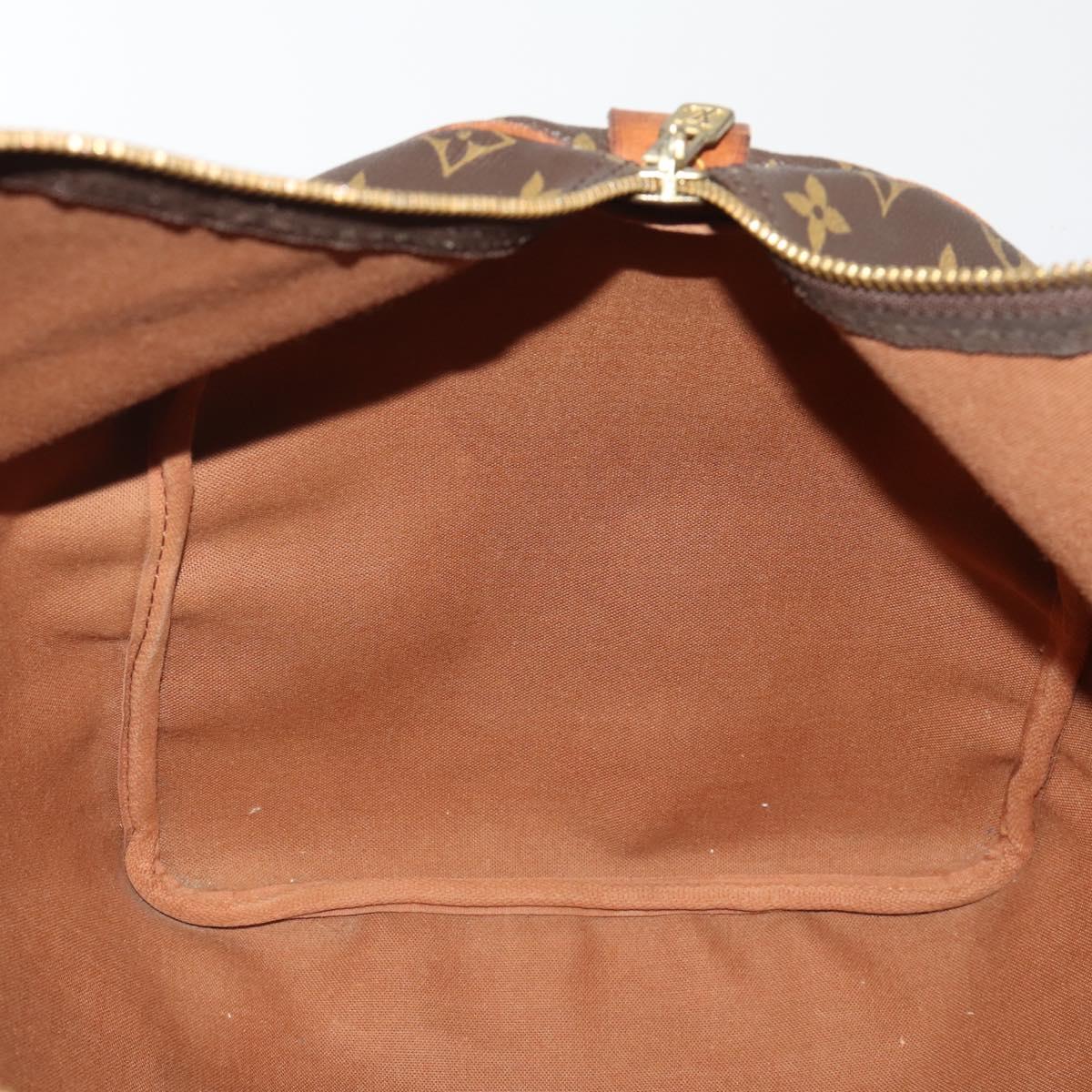 LOUIS VUITTON Monogram Keepall 55 Boston Bag M41424 LV Auth 197524