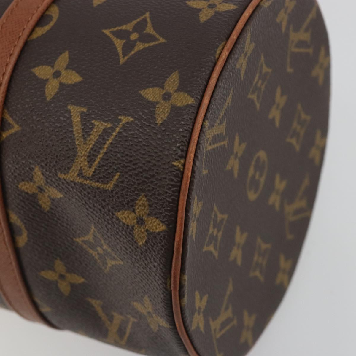 LOUIS VUITTON Monogram Papillon 30 Hand Bag M51385 LV Auth 197525A
