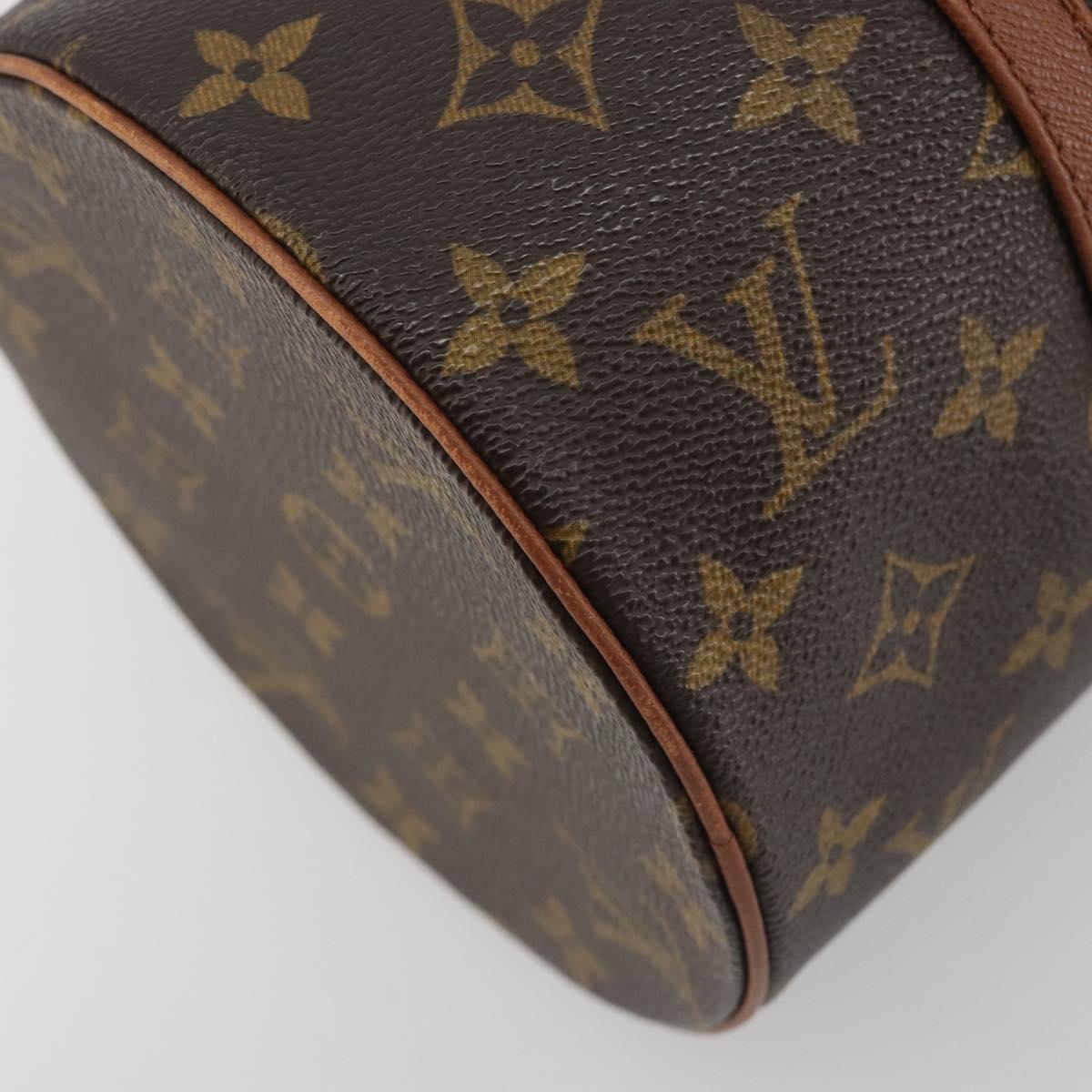 LOUIS VUITTON Monogram Papillon 30 Hand Bag M51385 LV Auth 197525A