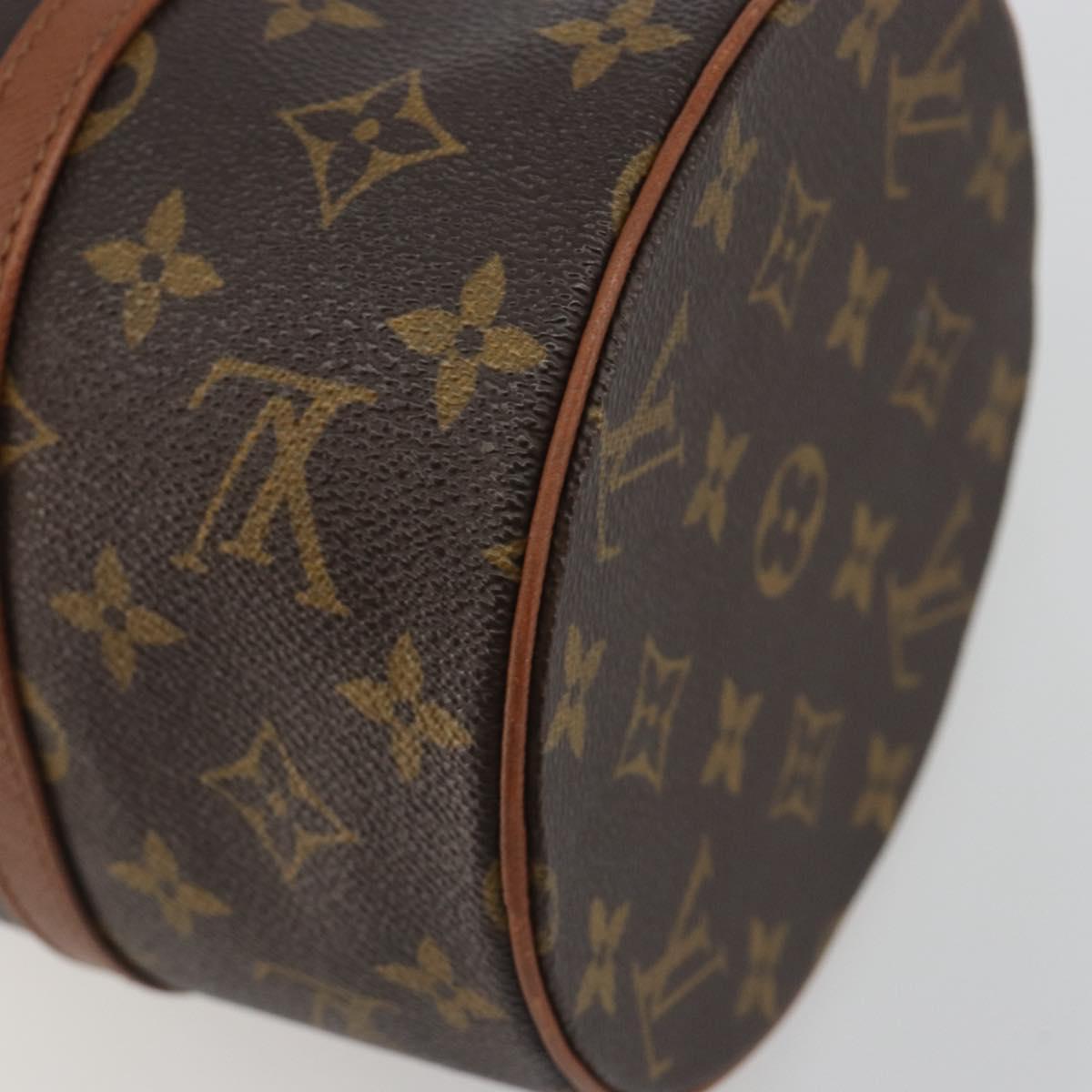 LOUIS VUITTON Monogram Papillon 30 Hand Bag M51385 LV Auth 197525A