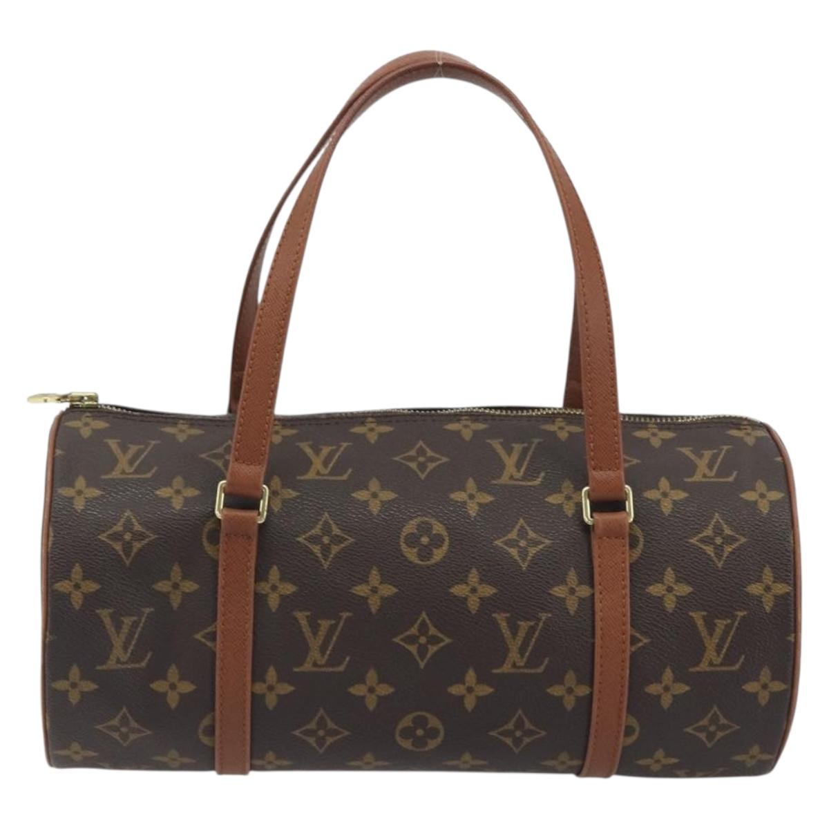 LOUIS VUITTON Monogram Papillon 30 Hand Bag M51385 LV Auth 197525A