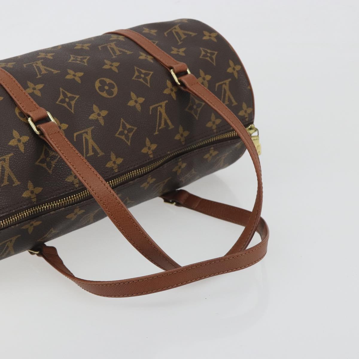 LOUIS VUITTON Monogram Papillon 30 Hand Bag M51385 LV Auth 197525A