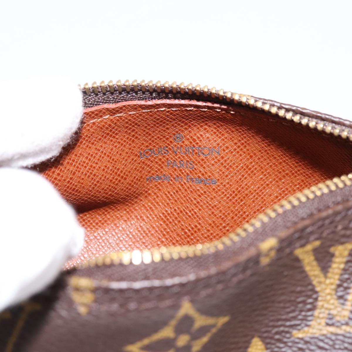 LOUIS VUITTON Monogram Papillon Pouch LV Auth 197526A