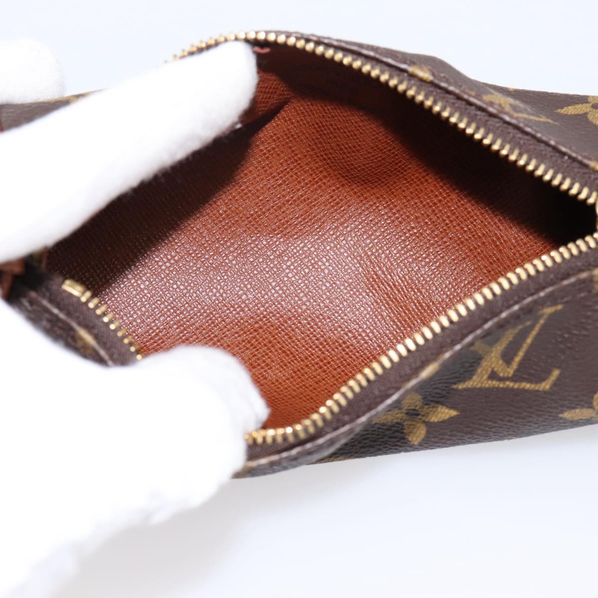 LOUIS VUITTON Monogram Papillon Pouch LV Auth 197526A