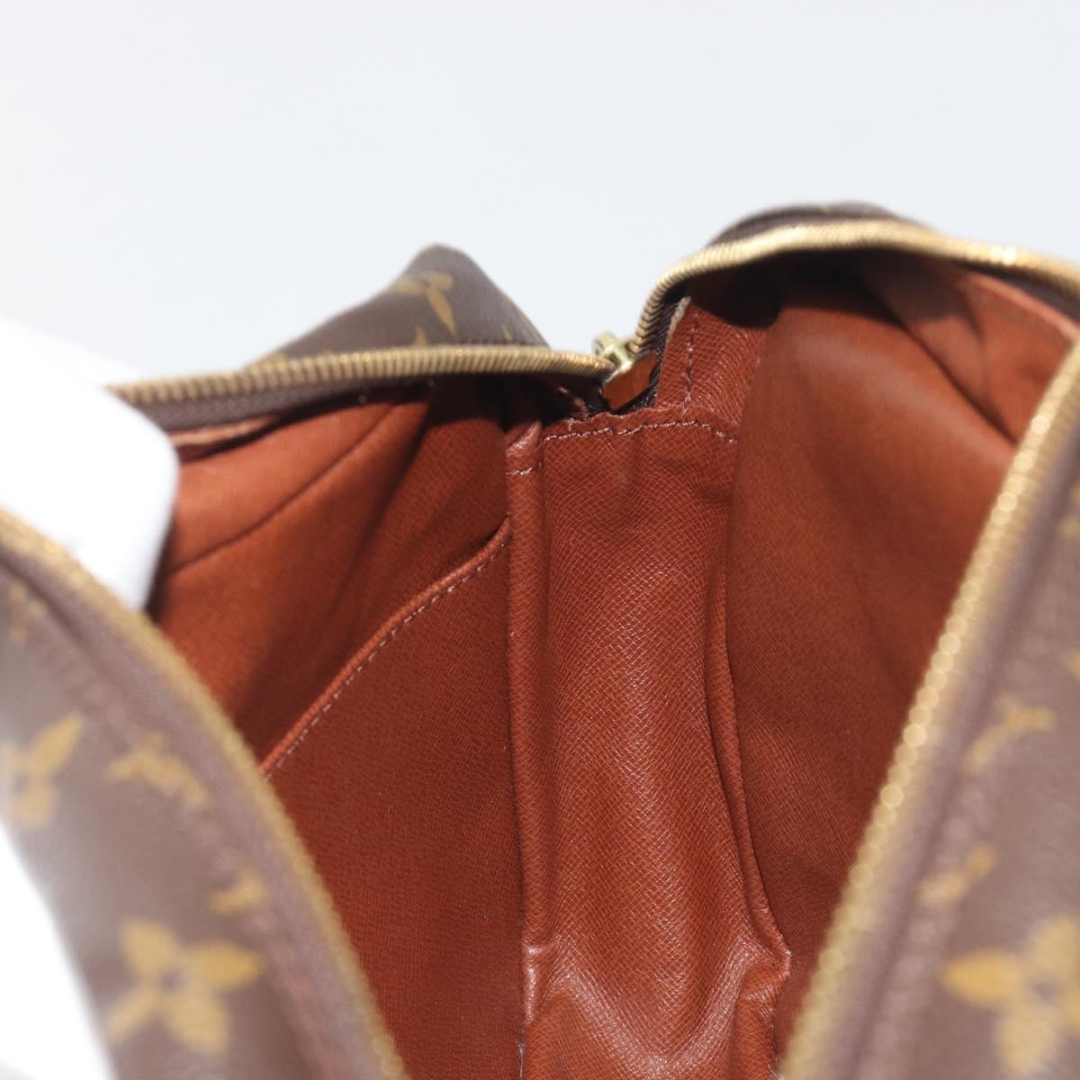 LOUIS VUITTON Monogram Compiegne 28 Clutch Bag M51845 LV Auth 197527