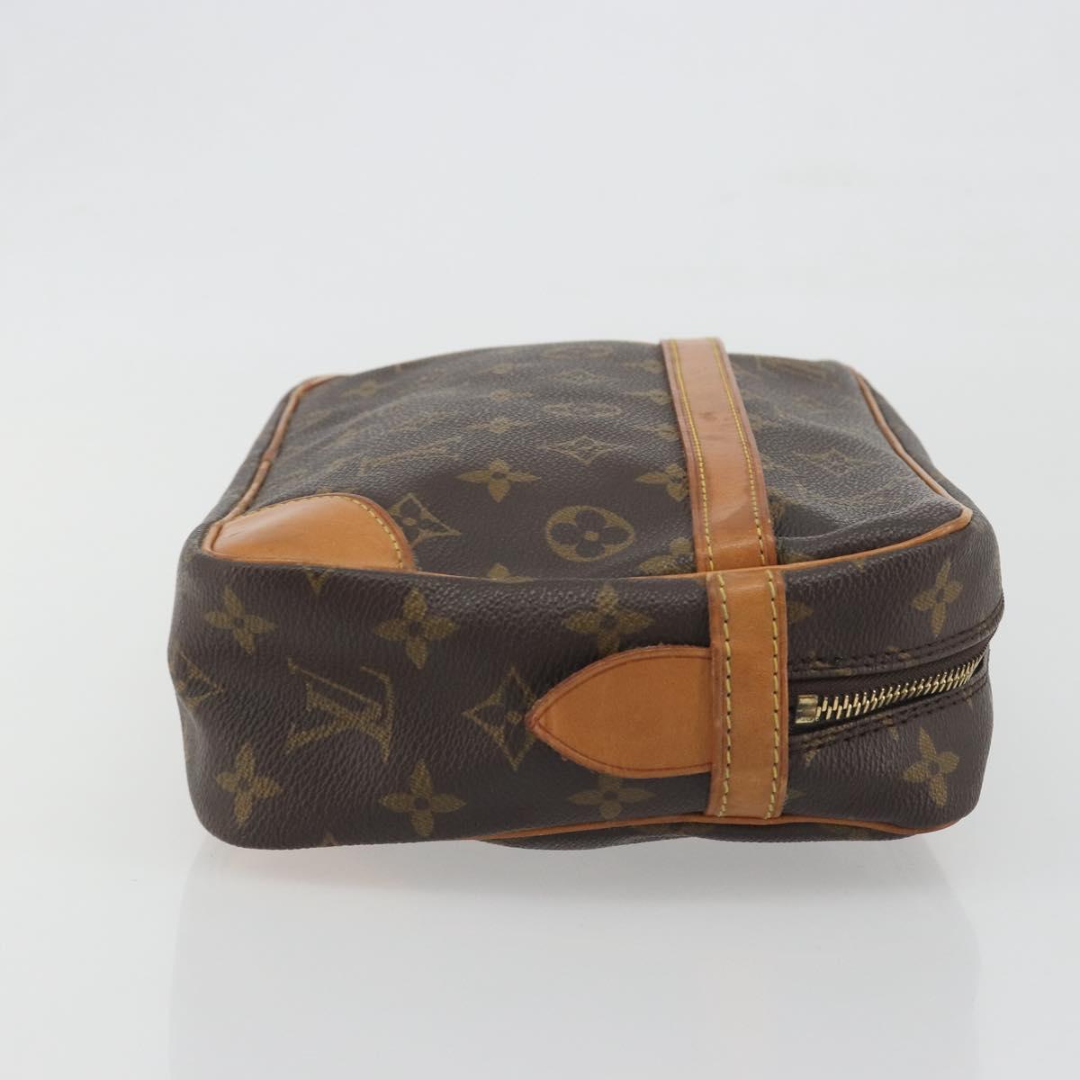 LOUIS VUITTON Monogram Compiegne 28 Clutch Bag M51845 LV Auth 197527