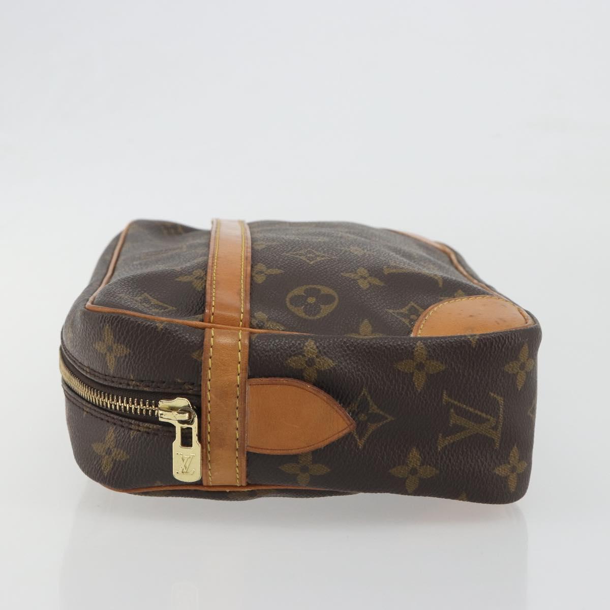 LOUIS VUITTON Monogram Compiegne 28 Clutch Bag M51845 LV Auth 197527