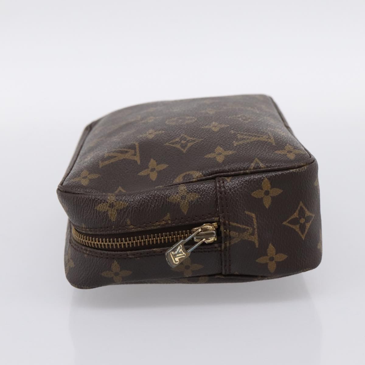 LOUIS VUITTON Monogram Trousse Toilette 23 Clutch Bag M47524 LV Auth 197528