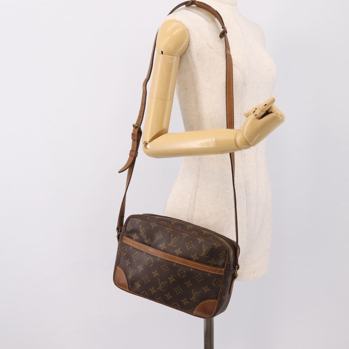LOUIS VUITTON Monogram Trocadero 27 Shoulder Bag M51274 LV Auth 197529
