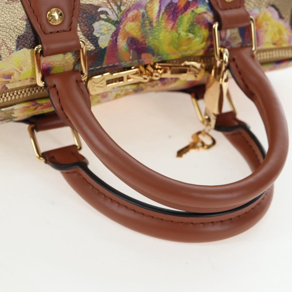 LOUIS VUITTON LV Garden Speedy Bandouliere 25 Bag Beige M21317 LV Auth 197535SM