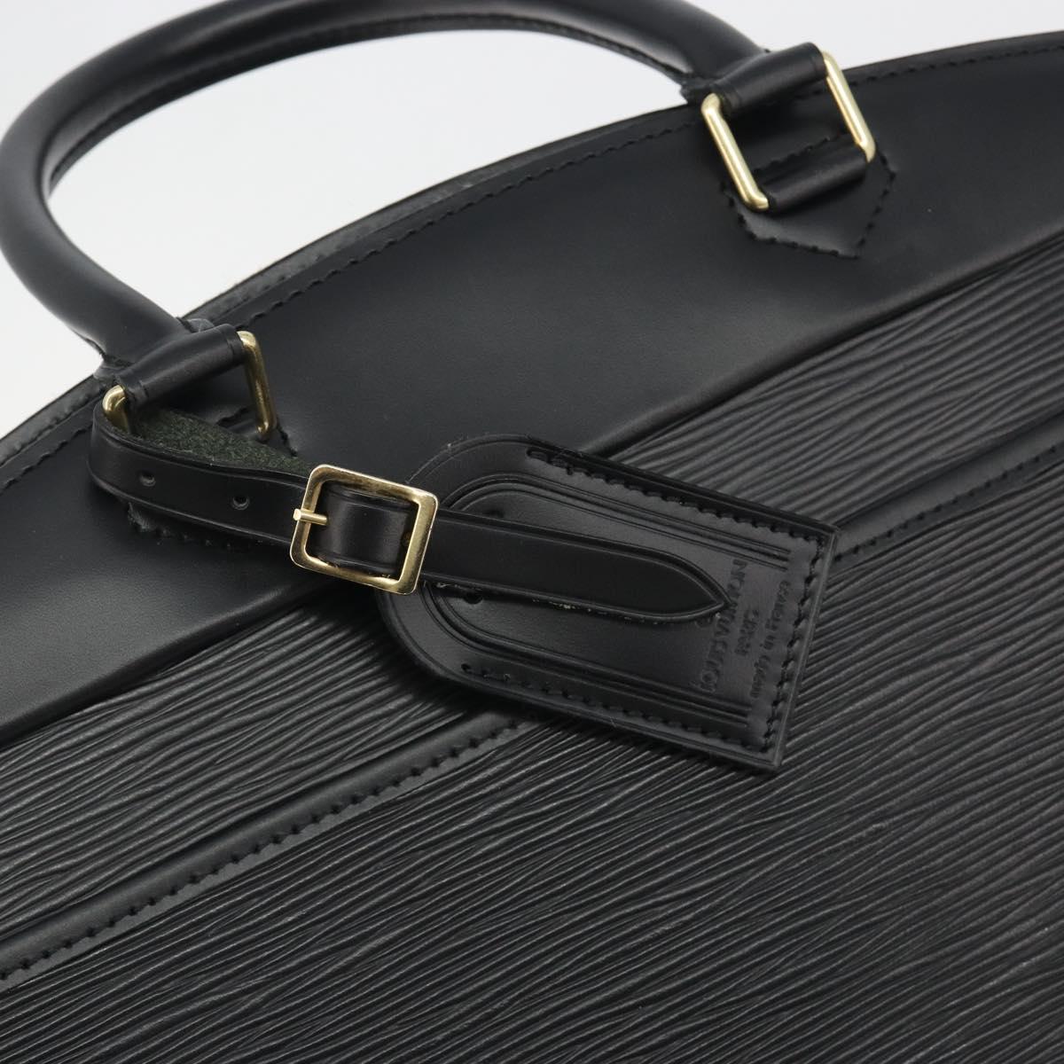 LOUIS VUITTON Epi Riviera Hand Bag Black M48182 LV Auth 197536