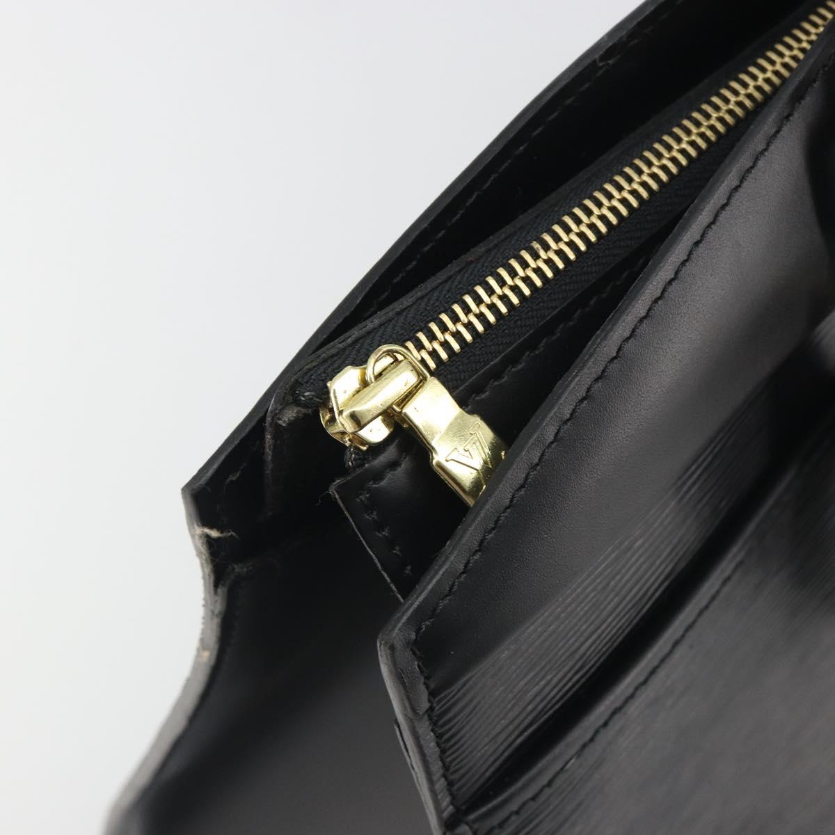 LOUIS VUITTON Epi Riviera Hand Bag Black M48182 LV Auth 197536