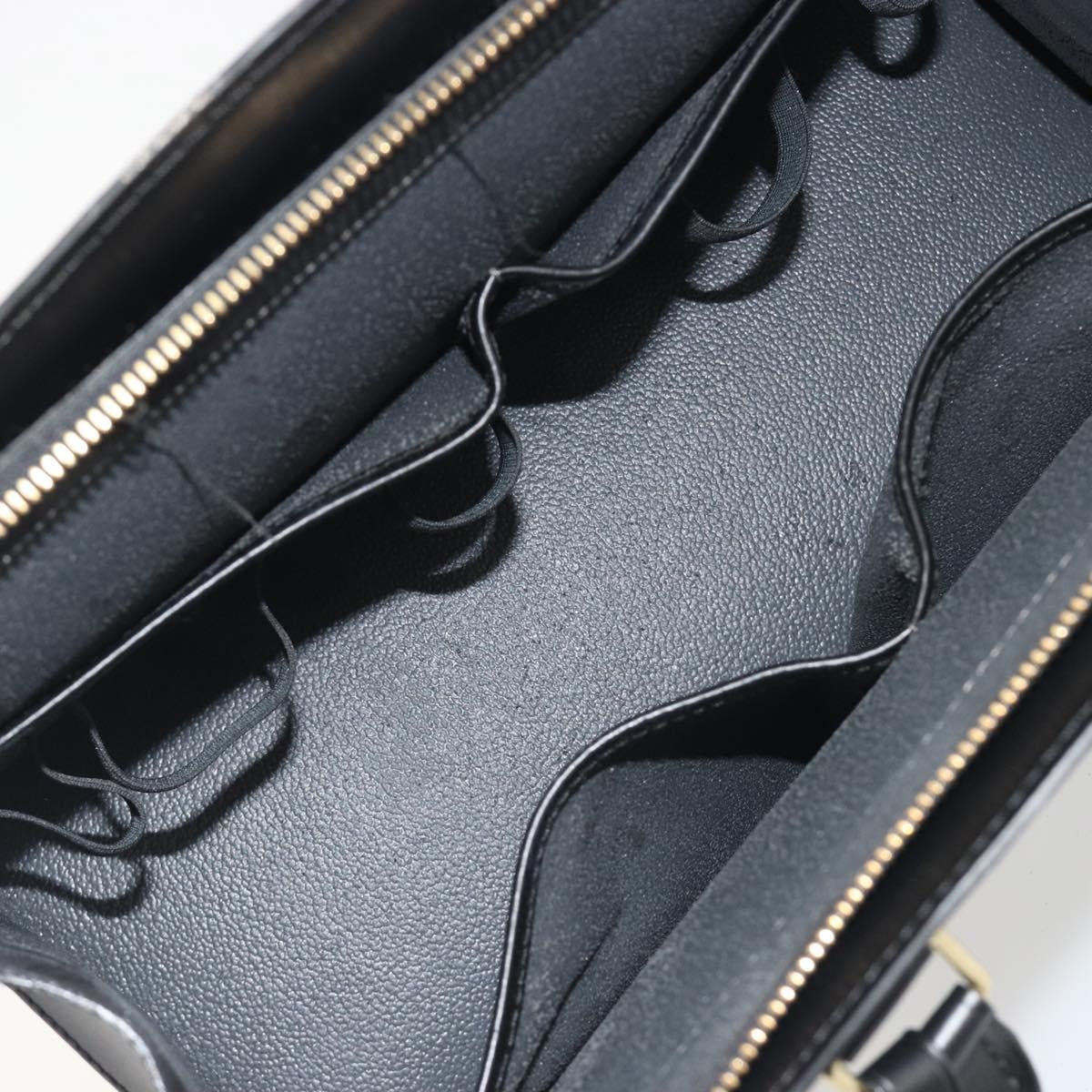 LOUIS VUITTON Epi Riviera Hand Bag Black M48182 LV Auth 197536