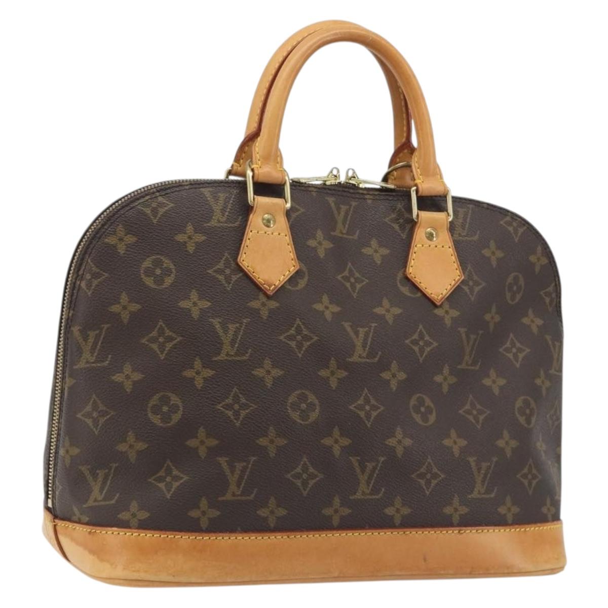 LOUIS VUITTON Monogram Alma PM Hand Bag M53151 LV Auth 197537A