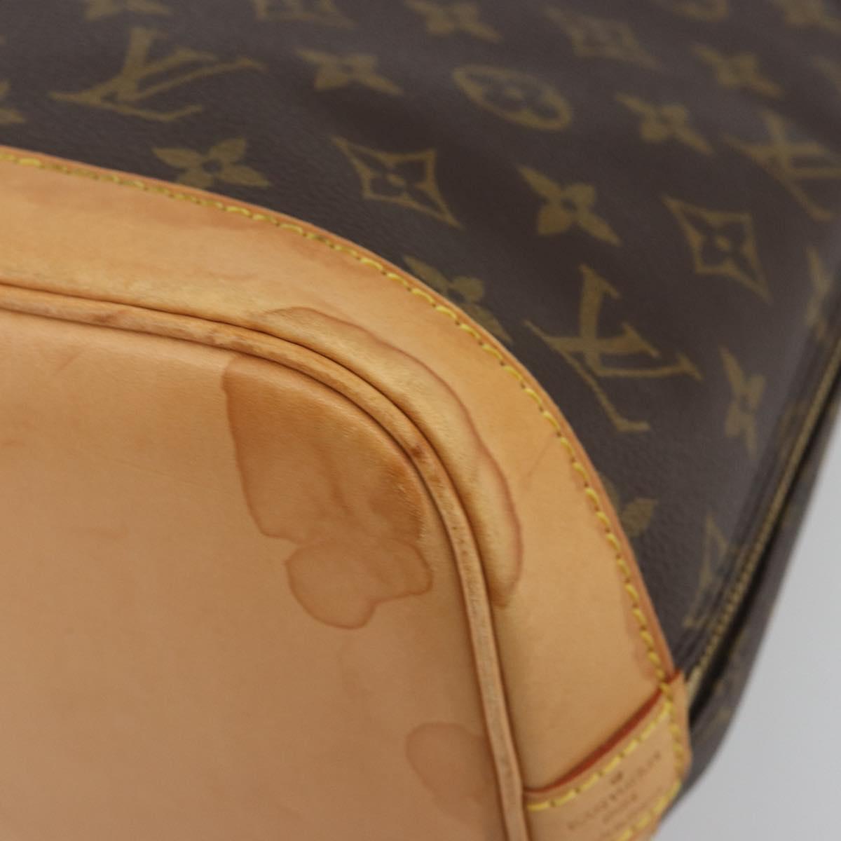 LOUIS VUITTON Monogram Alma PM Hand Bag M53151 LV Auth 197537A