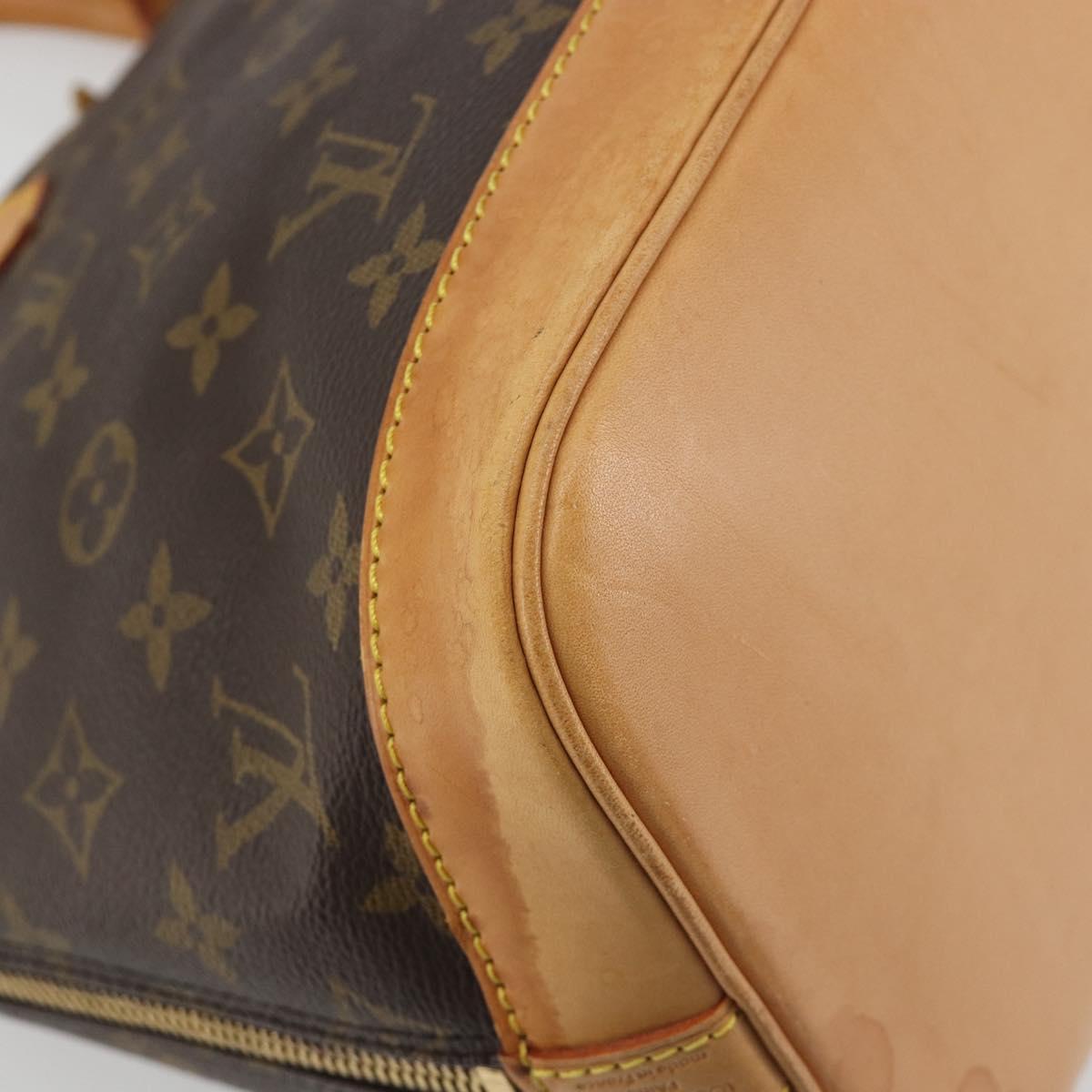 LOUIS VUITTON Monogram Alma PM Hand Bag M53151 LV Auth 197537A