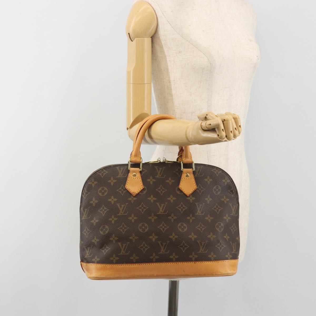 LOUIS VUITTON Monogram Alma PM Hand Bag M53151 LV Auth 197537A