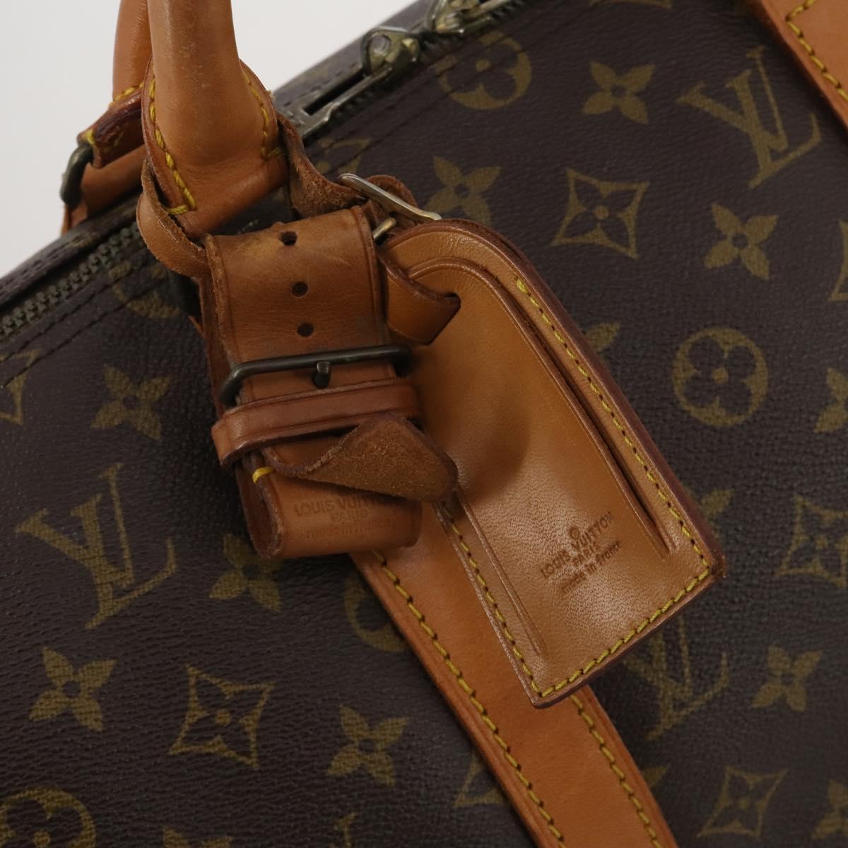 LOUIS VUITTON Monogram Keepall 50 Boston Bag M41426 LV Auth 197538A