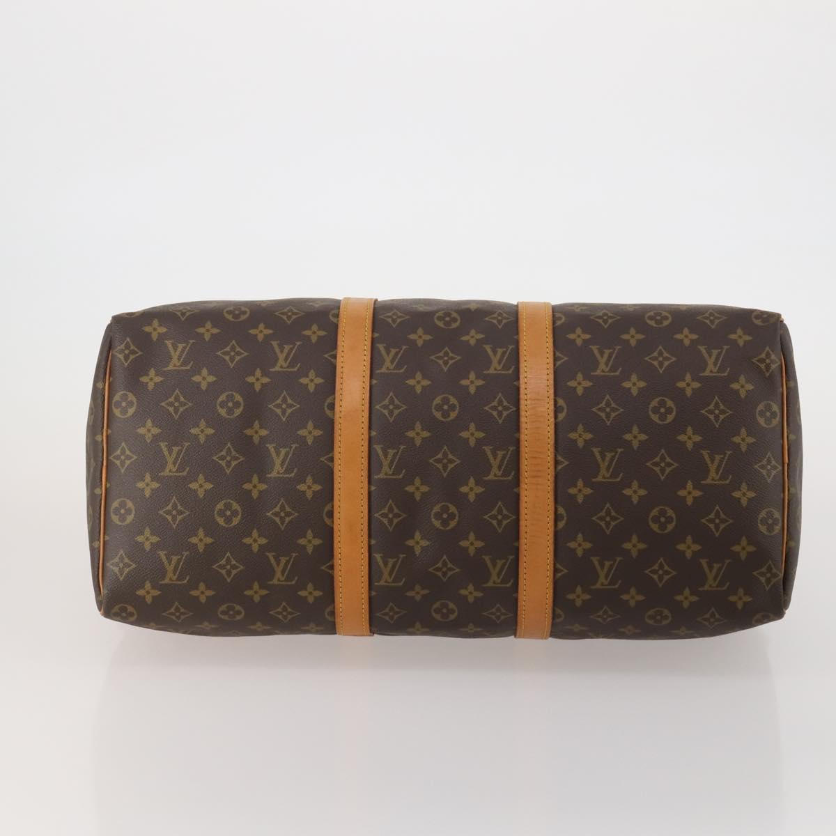 LOUIS VUITTON Monogram Keepall 50 Boston Bag M41426 LV Auth 197538A