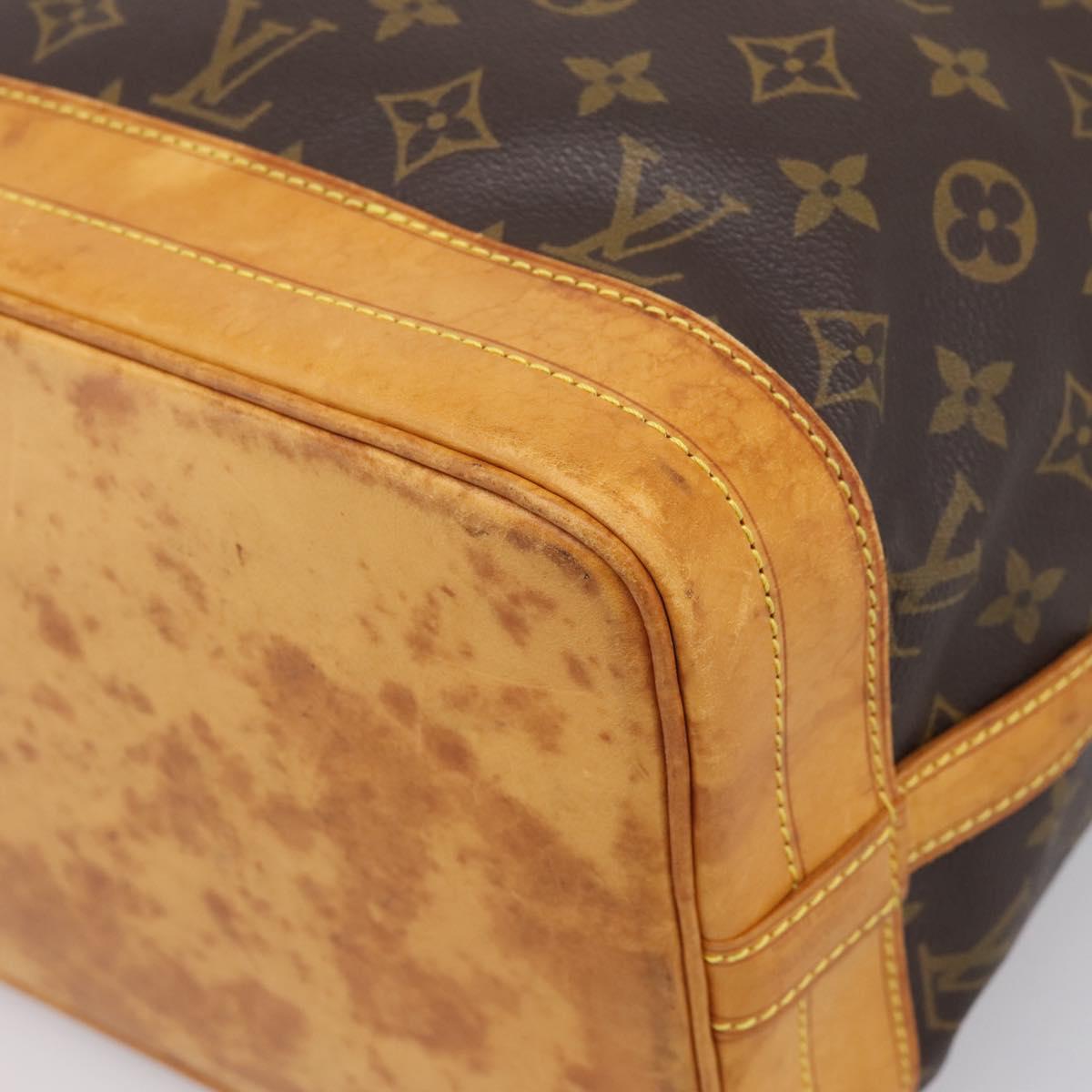 LOUIS VUITTON Monogram Petit Noe Shoulder Bag M42226 LV Auth 197539