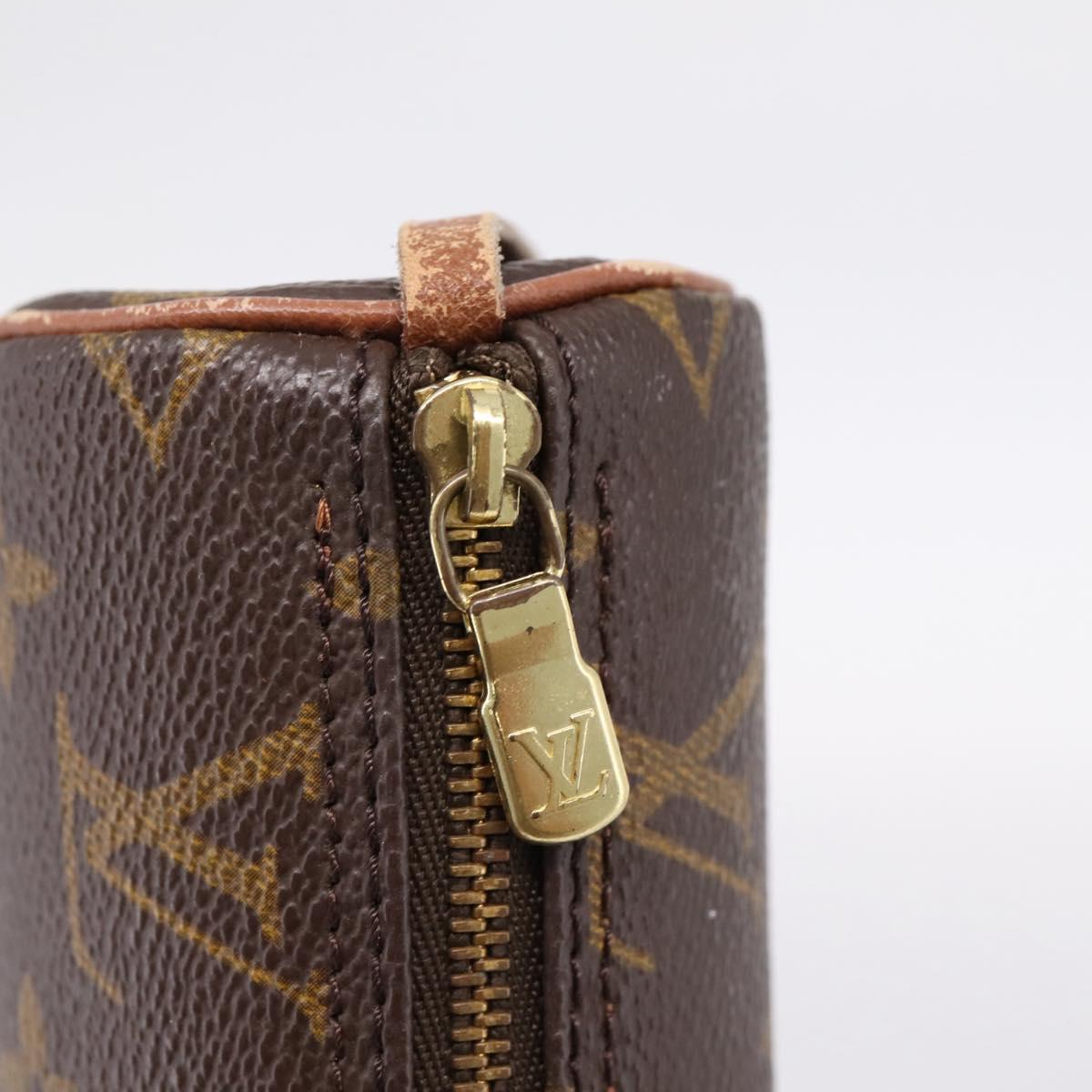 LOUIS VUITTON Monogram Papillon Pouch LV Auth 197542