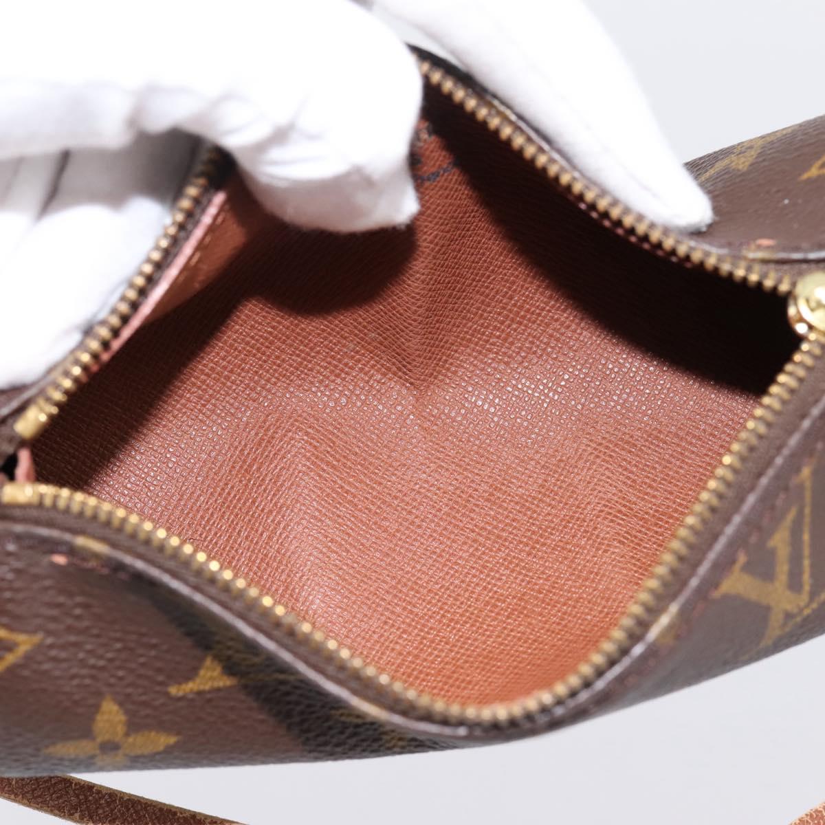 LOUIS VUITTON Monogram Papillon Pouch LV Auth 197542