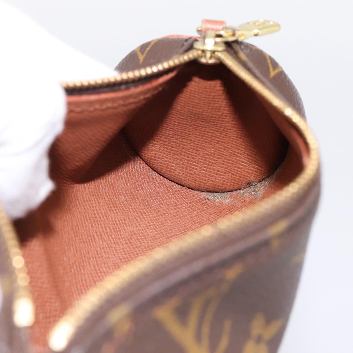 LOUIS VUITTON Monogram Papillon Pouch LV Auth 197542