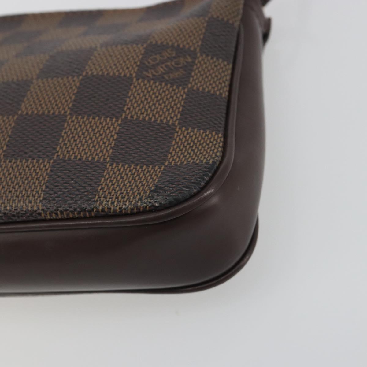 LOUIS VUITTON Damier Ebene Navona Accessory Pouch N51983 LV Auth 197550A