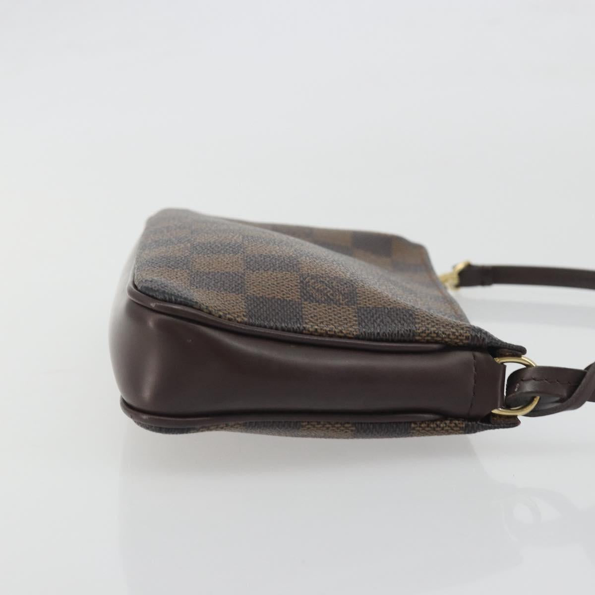 LOUIS VUITTON Damier Ebene Navona Accessory Pouch N51983 LV Auth 197550A