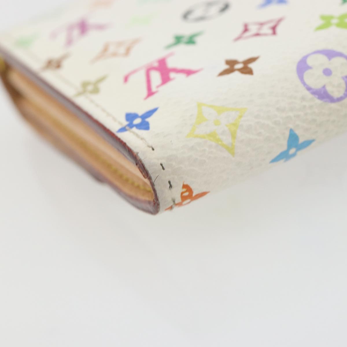 LOUIS VUITTON Multicolor Portefeuille Sarah Long Wallet M93745 LV Auth 197552