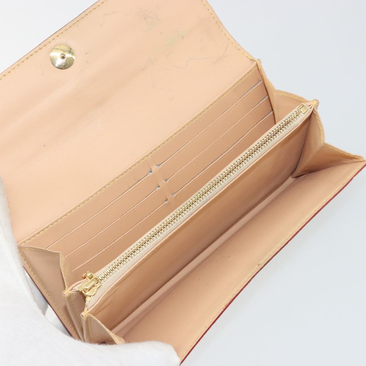 LOUIS VUITTON Multicolor Portefeuille Sarah Long Wallet M93745 LV Auth 197552