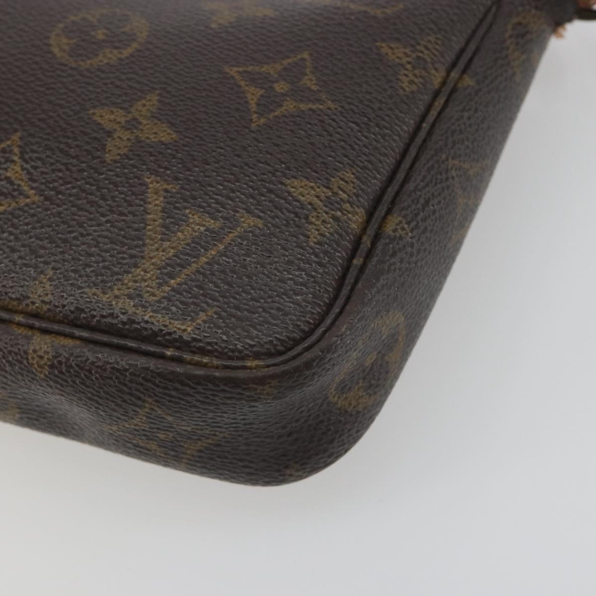LOUIS VUITTON Monogram Pochette Accessoires Pouch M51980 LV Auth 197556