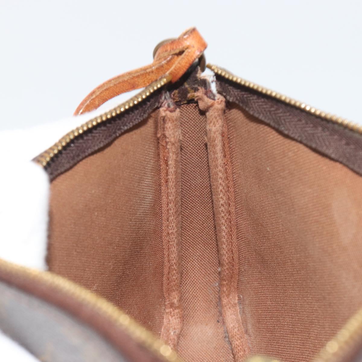 LOUIS VUITTON Monogram Pochette Accessoires Pouch M51980 LV Auth 197556