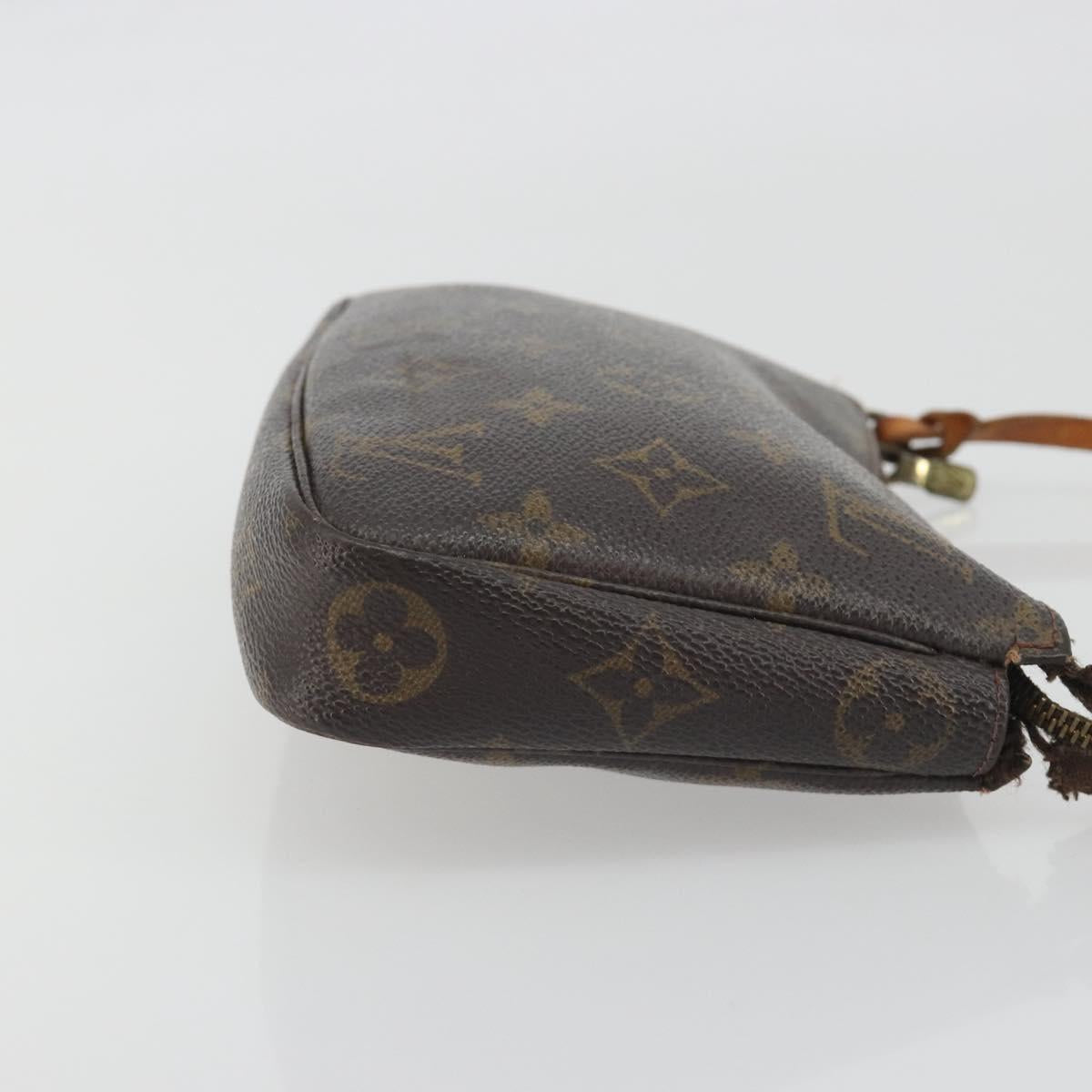 LOUIS VUITTON Monogram Pochette Accessoires Pouch M51980 LV Auth 197556
