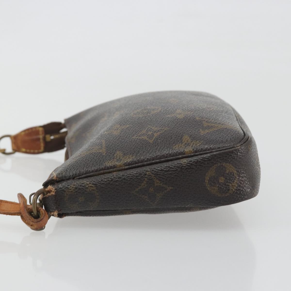 LOUIS VUITTON Monogram Pochette Accessoires Pouch M51980 LV Auth 197556