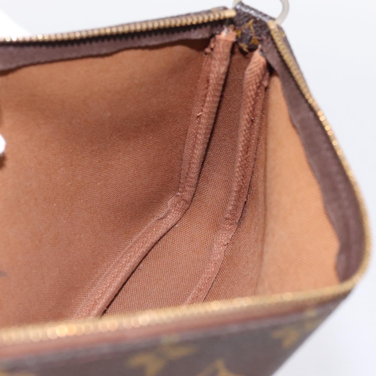 LOUIS VUITTON Monogram Pochette Accessoires Pouch M51980 LV Auth 197558