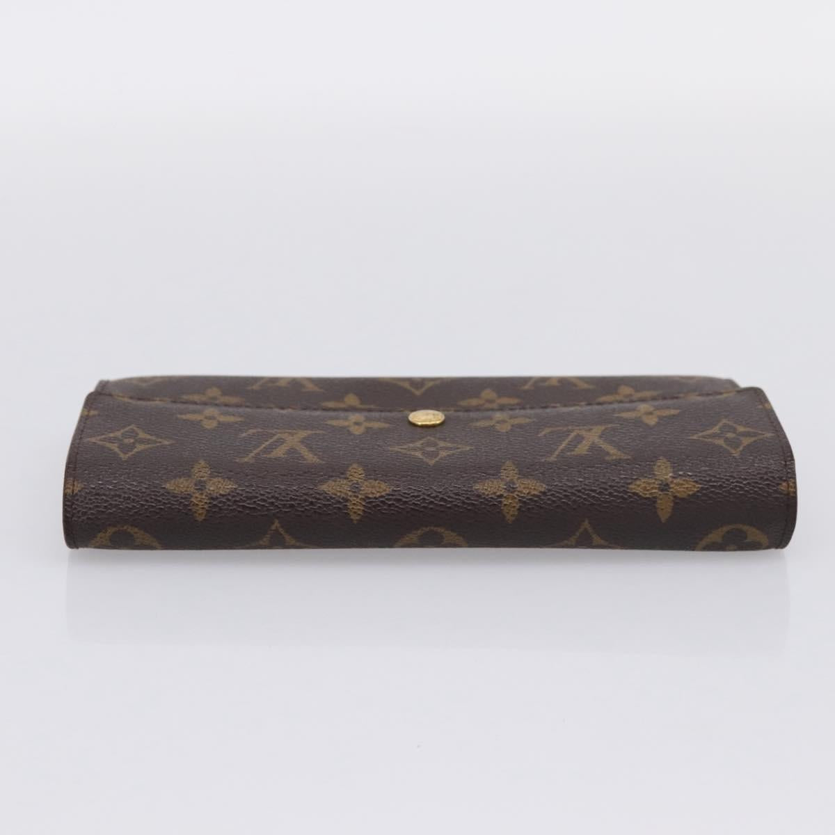LOUIS VUITTON Monogram Portefeuille Sarah Long Wallet M61734 LV Auth 197560