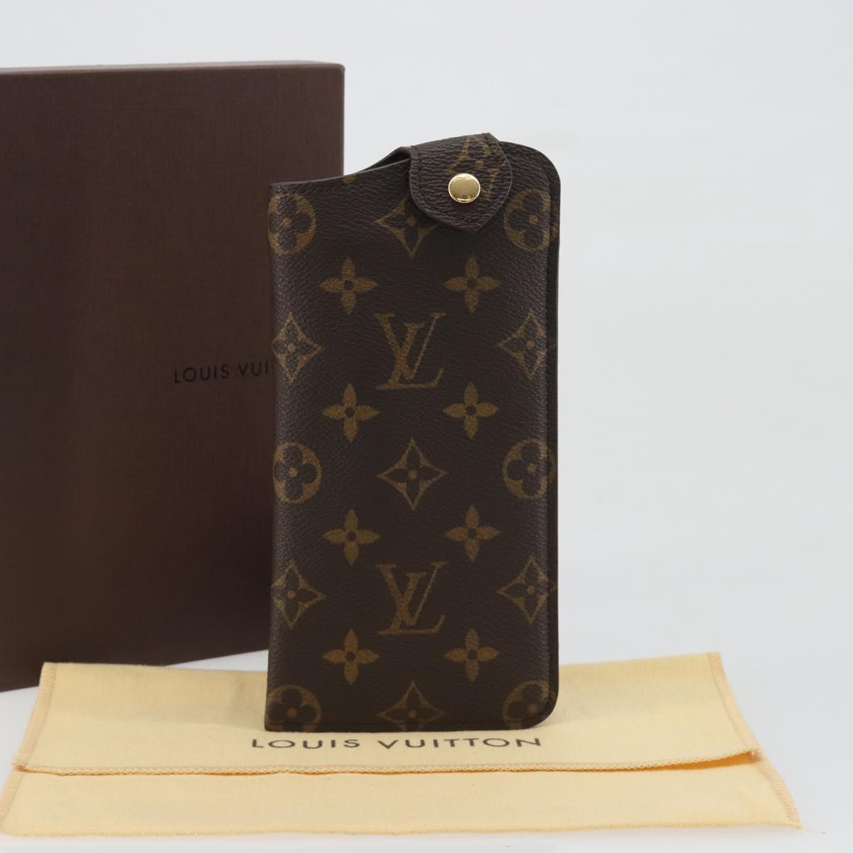 LOUIS VUITTON Monogram Etui Lunette PM Glasses Case M66545 LV Auth 197561V
