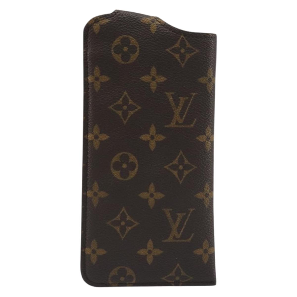LOUIS VUITTON Monogram Etui Lunette PM Glasses Case M66545 LV Auth 197561V