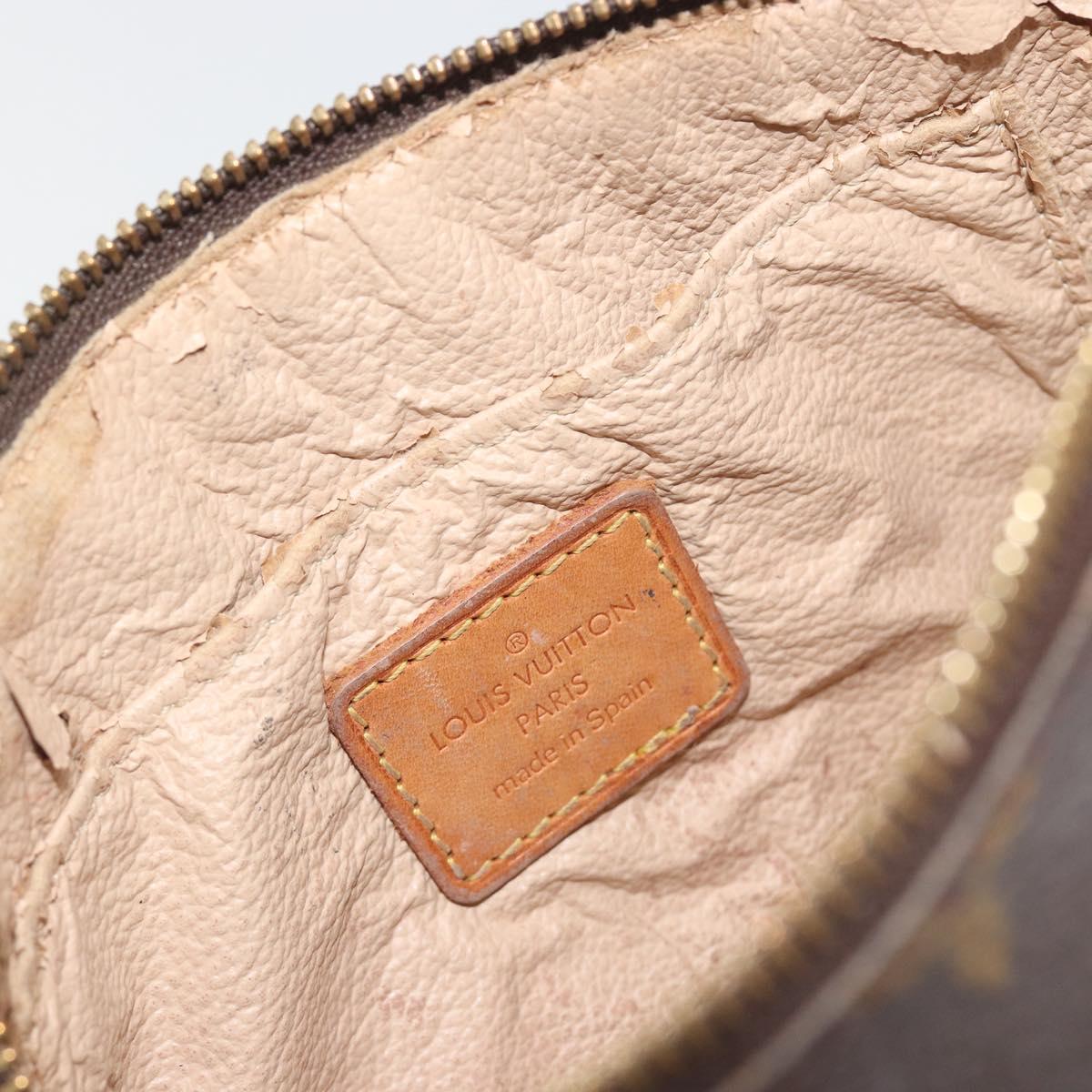 LOUIS VUITTON Monogram Pochette Cosmetic PM Pouch M43998 LV Auth 197565