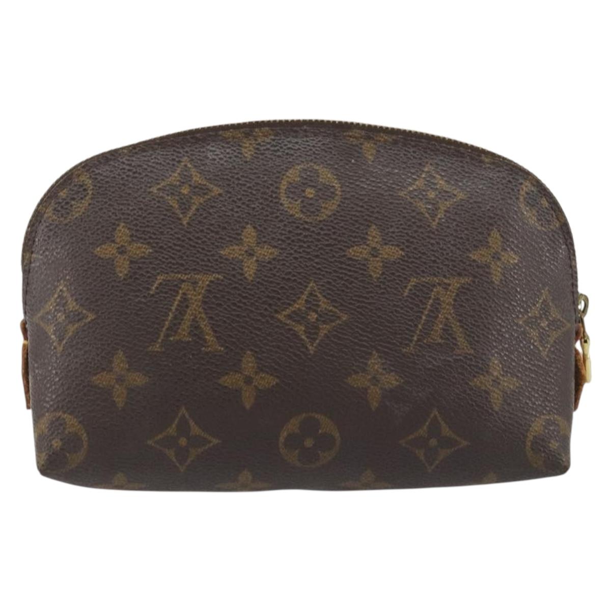 LOUIS VUITTON Monogram Pochette Cosmetic PM Pouch M43998 LV Auth 197565