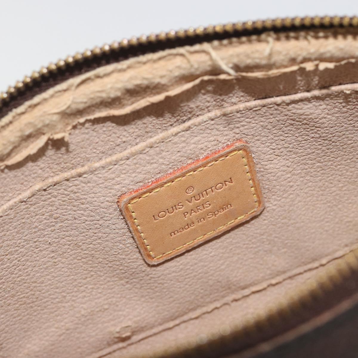 LOUIS VUITTON Monogram Pochette Cosmetic PM Pouch M43998 LV Auth 197566